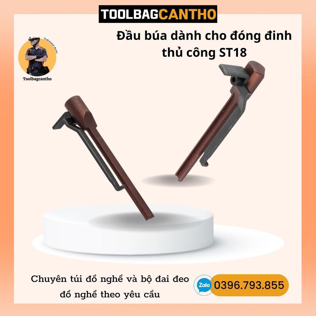 Đầu búa dành cho dụng cụ đóng đinh thủ công ST18