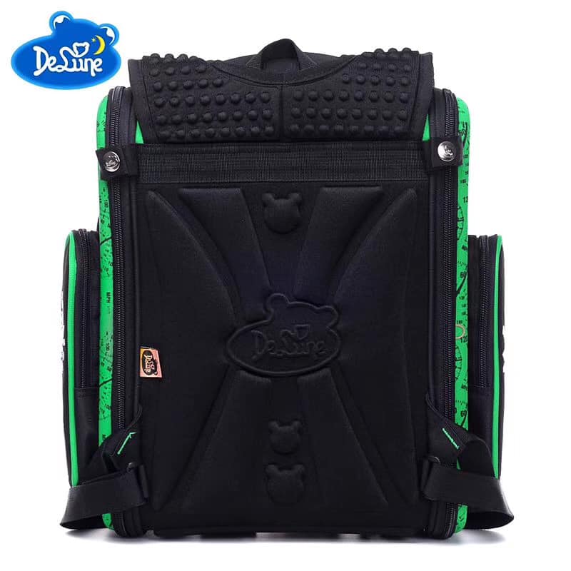Cặp balo chống gù DELUNE cho bé trai - Serial 3