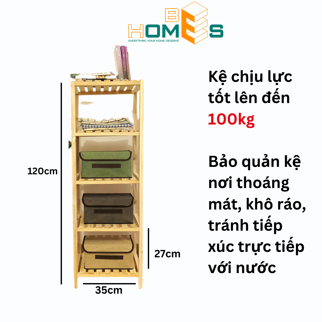 Kệ đa năng - kệ tab đầu giường 5 tầng