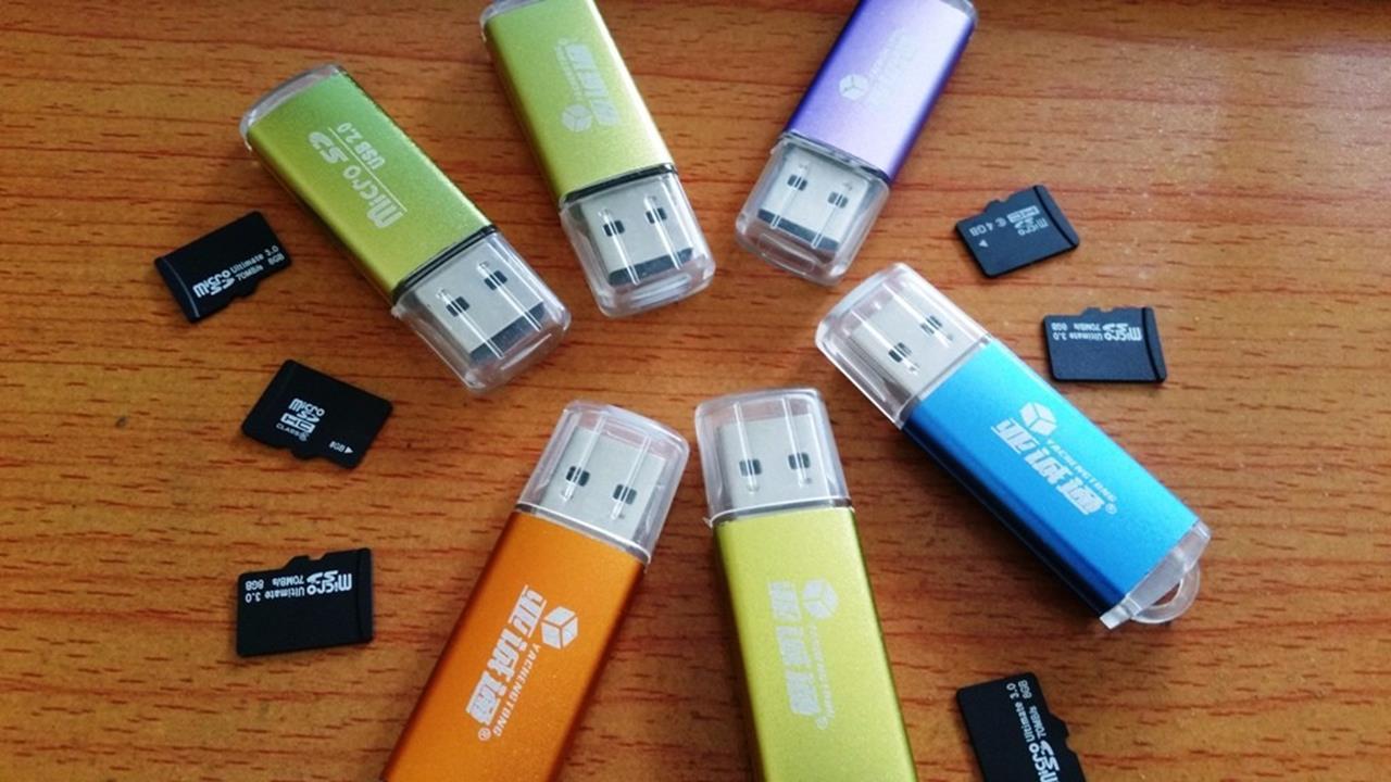 Đầu Đọc Thẻ Nhớ Nhôm (Đọc 1 loại thẻ micro SD)