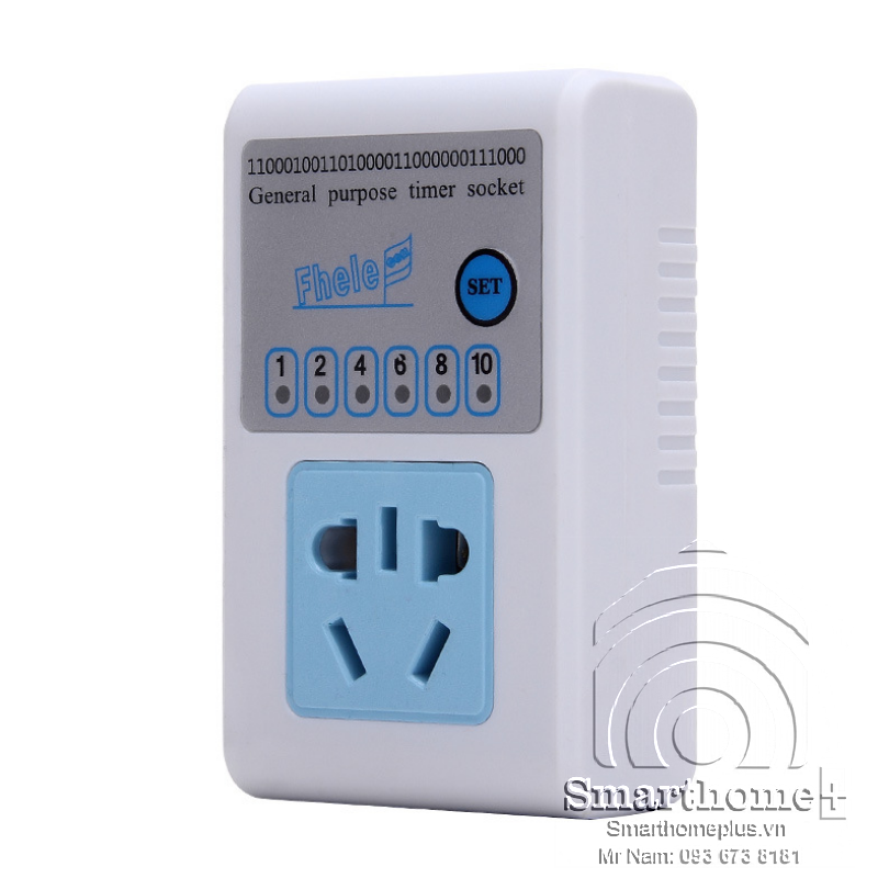Ổ cắm hẹn giờ tắt đếm ngược 10h shp-fh2