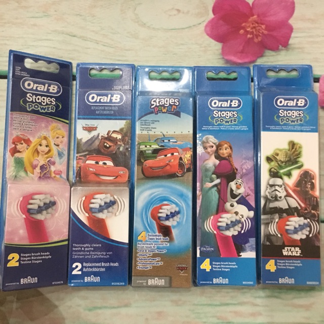 Set Đầu Bàn Chải Điện Bé Trai Oral-B