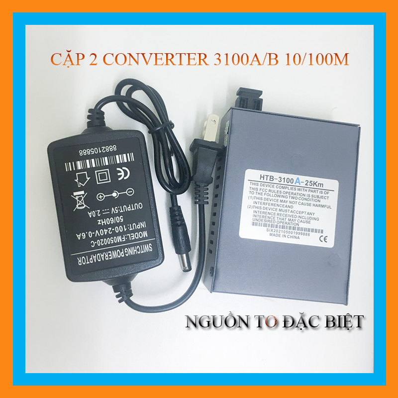 Cặp converter quang NetLink HTB 3100 AB