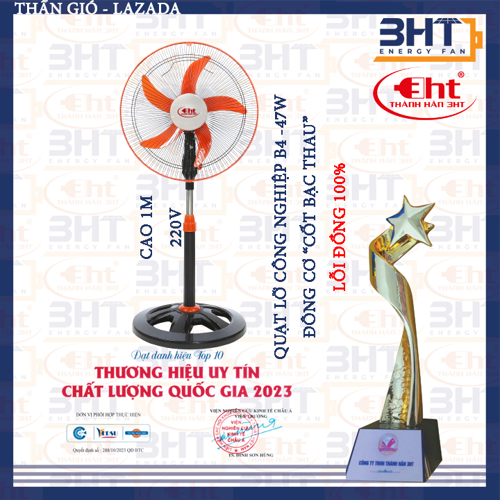 QUẠT LỠ ĐỘNG CƠ B4-47W ĐỒNG 100%