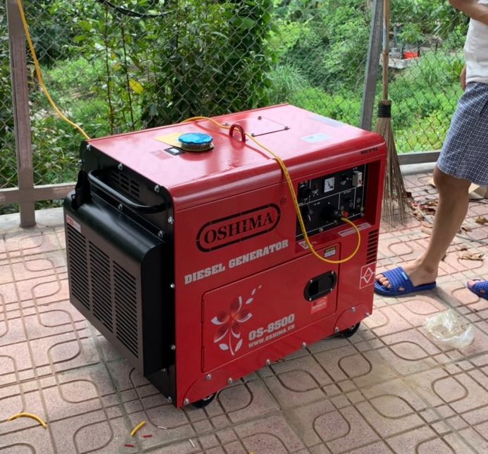 Máy Phát Điện Chạy Dầu 7kw Oshima 8500