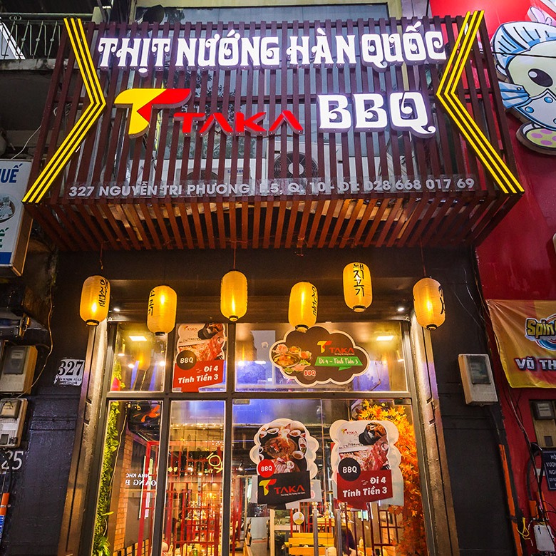 [HCM] Taka BBQ - Evoucher giảm 18% Menu Buffet Lẩu & BBQ
