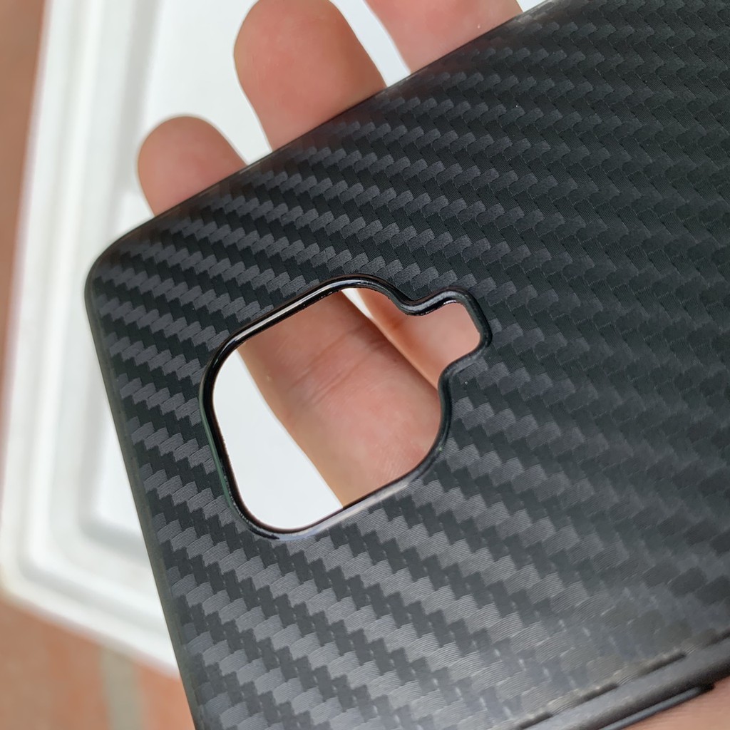 Ốp lưng Redmi Note 9s / 9 Pro / Redmi Note 8 / 8 Pro, Silicon dẻo chống vân tay vân carbon cực đẹp
