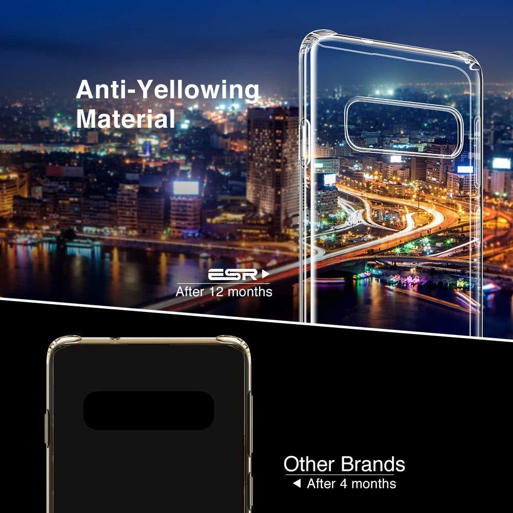 Ốp Silicon cho Samsung Galaxy S10 Plus / S10+ Trong suốt (Loại A+ chống ố vàng)