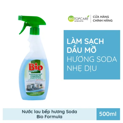 Nước lau bếp Bio Formula hương Soda 500ml - BioTopcare Official