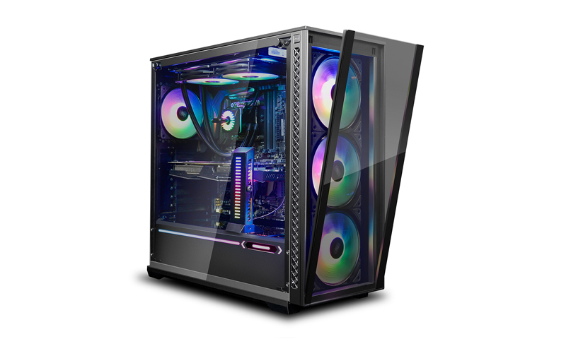 Vỏ máy vi tính Case Deepcool Matrexx 70 ADD-RGB (3 Fan)