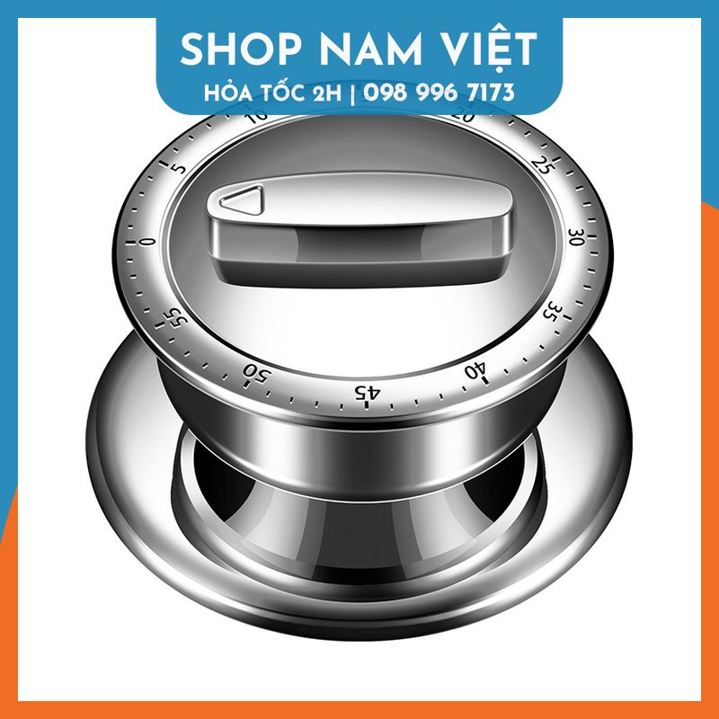 Đồng Hồ Hẹn Giờ Cơ Học Pomodoro (Mẫu Mới)