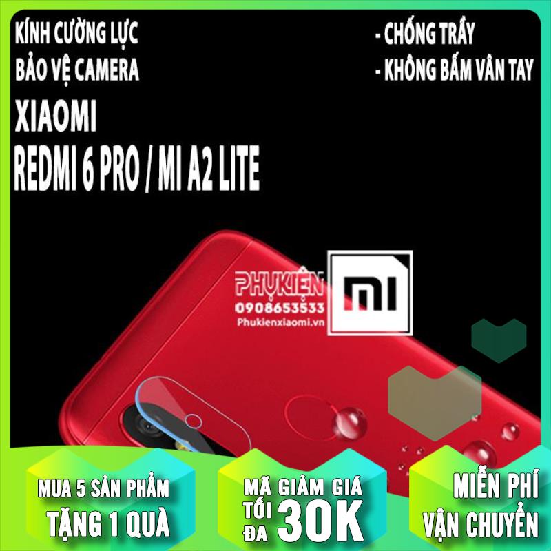 [MUA 1 TẶNG 1] Bộ 01 miếng dán Camera dành cho máy Xiaomi Redmi 6 Pro / Mi A2 Lite - Full Box