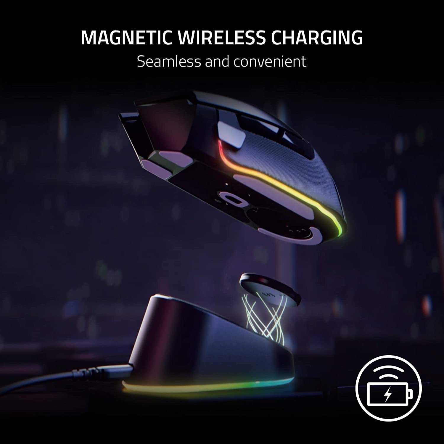 Chuột Razer Basilisk V3 Pro + Mouse Dock Pro | Hàng chính hãng