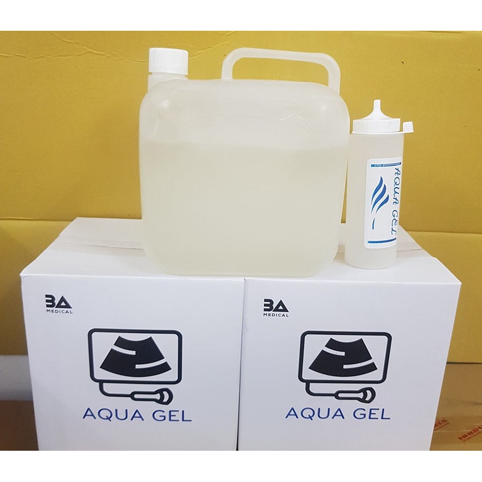 Gel Siêu Âm AQUA can 5 lít dùng triệt lông
