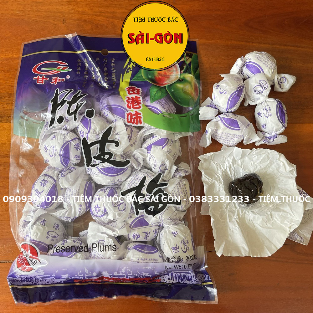 Kẹo Trần Bì Đài Loan Chua Ngọt Siêu Ngon Bịch 300gram
