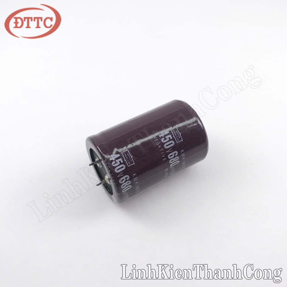 Tụ 680uF 450V Chân Cứng (35x50mm)