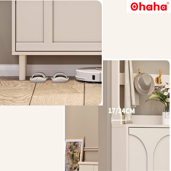 [ Freeship HCM] [ Trả góp 0%] Tủ giày thông minh siêu mỏng cao cấp Ohaha - TGCC028