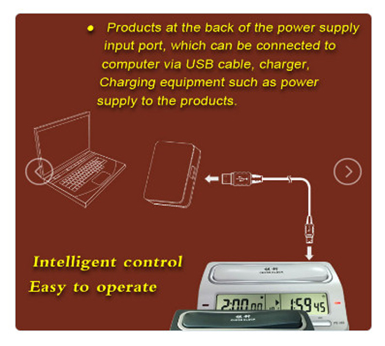 [HCM]Đồng hồ chơi cờ PS-393 (39 chế độ chỉnh thời gian)