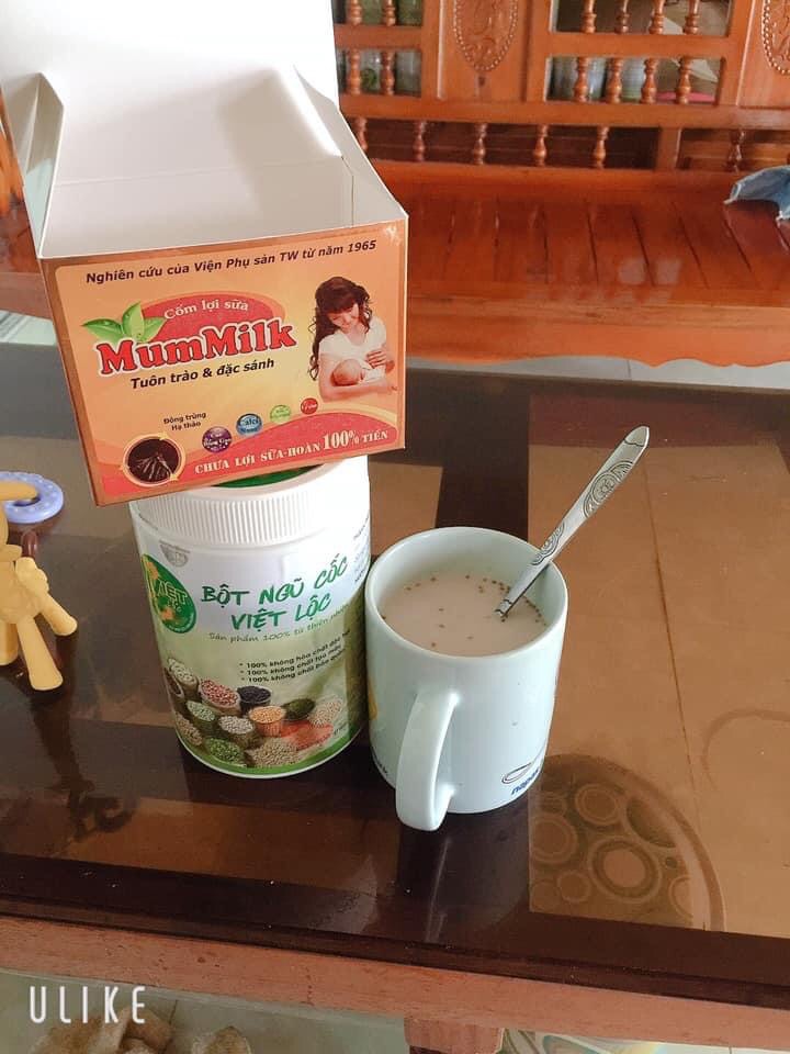Com bo kíck sữa cho mẹ (1 ngũ cốc , 1 cốm )