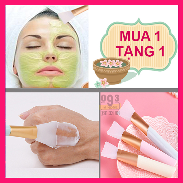 Como 2 pcs Face Mask Applicators ,Silicone Face Mask Brush, Mask Beauty Tool Soft Facial Mask Applicator Hairless Tools for Mud, Clay Mask, Body Lotion, Peel, Serum