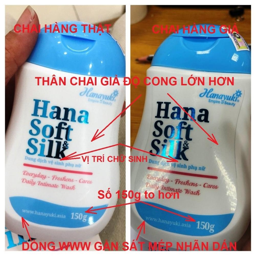 Dung Dịch Vệ Sinh Hana Soft Silk 150ml