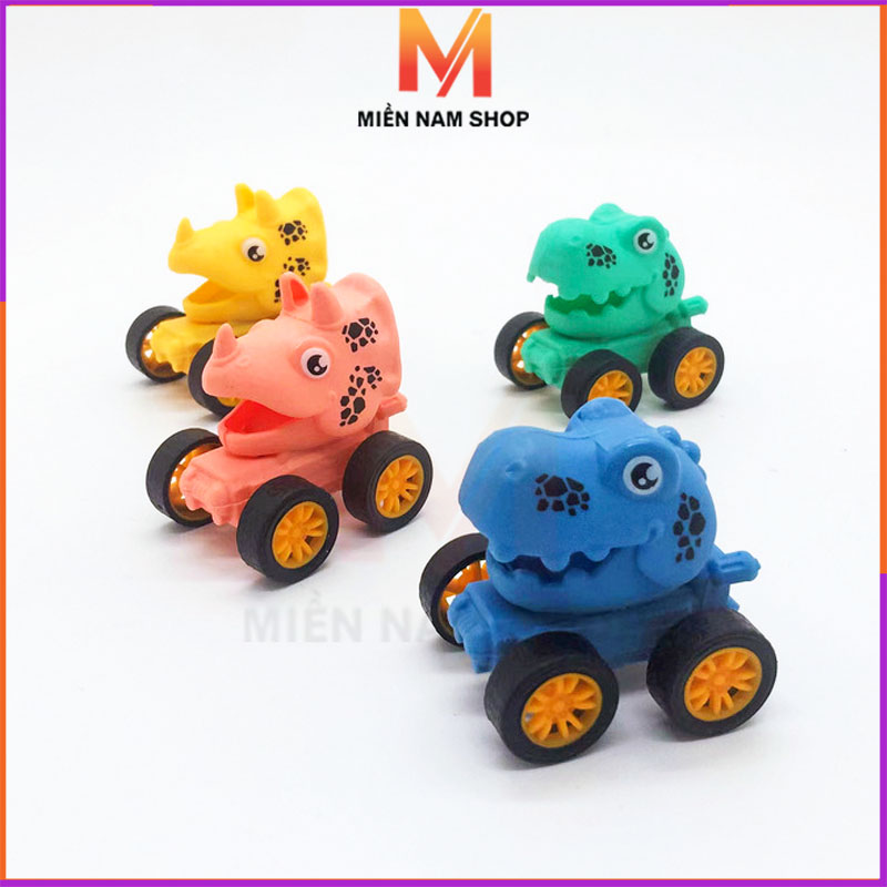 Xe Đồ Chơi Đầu Khủng Long Mini Động Cơ Dây Cót (Giao ngẫu nhiên)