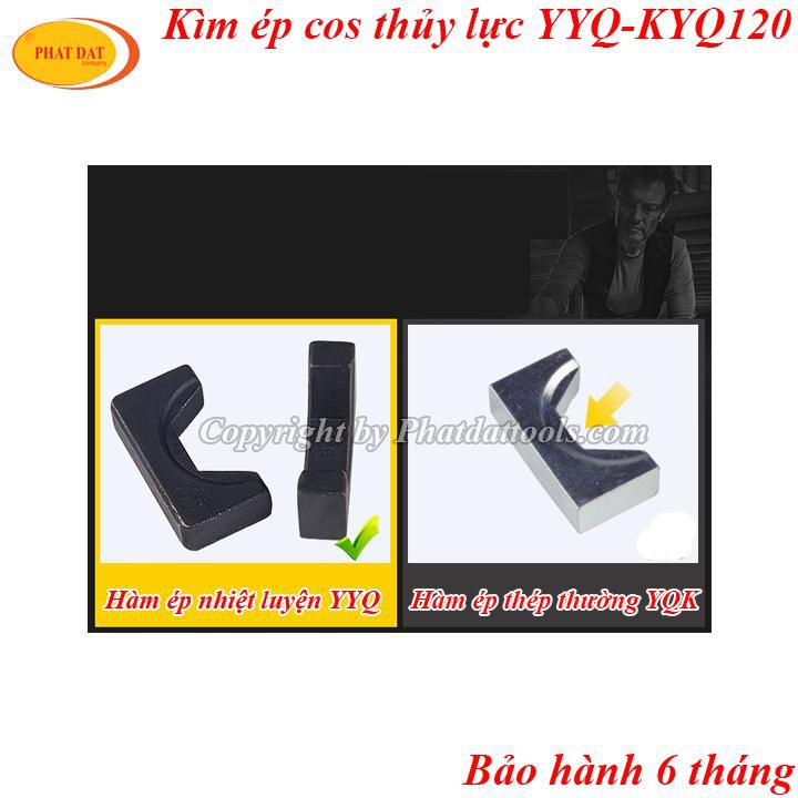 Kìm bấm cốt thủy lực KYQ120 - YYQ120
