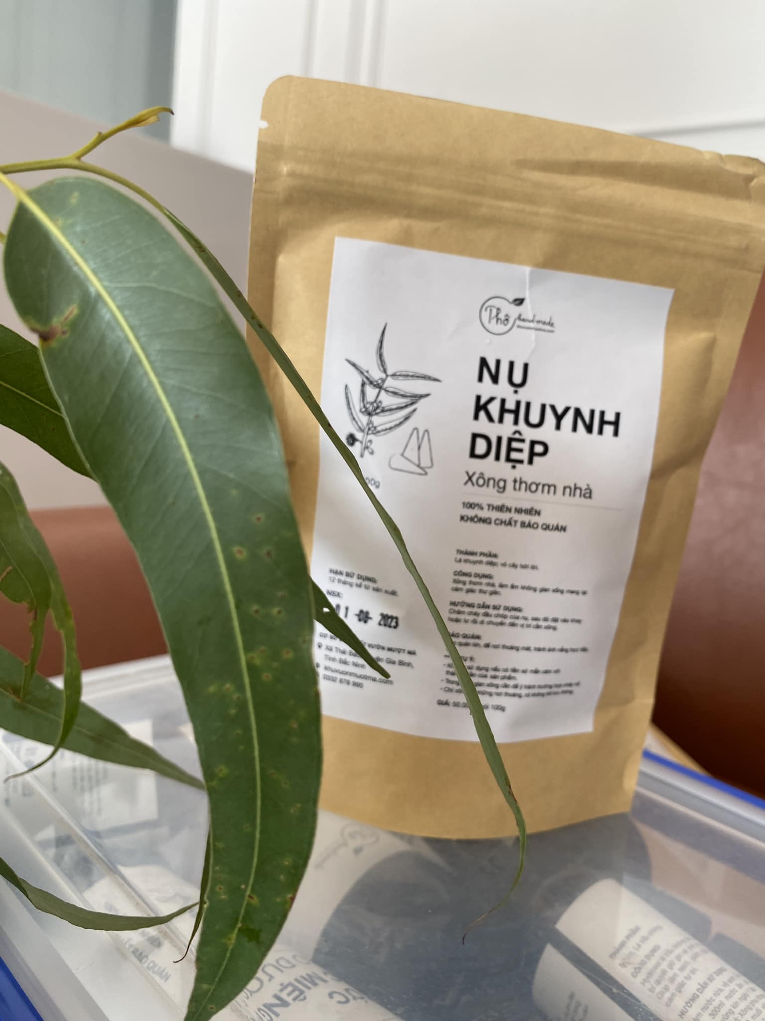 Xông nhà tẩy uế - nụ khuynh diệp vietket