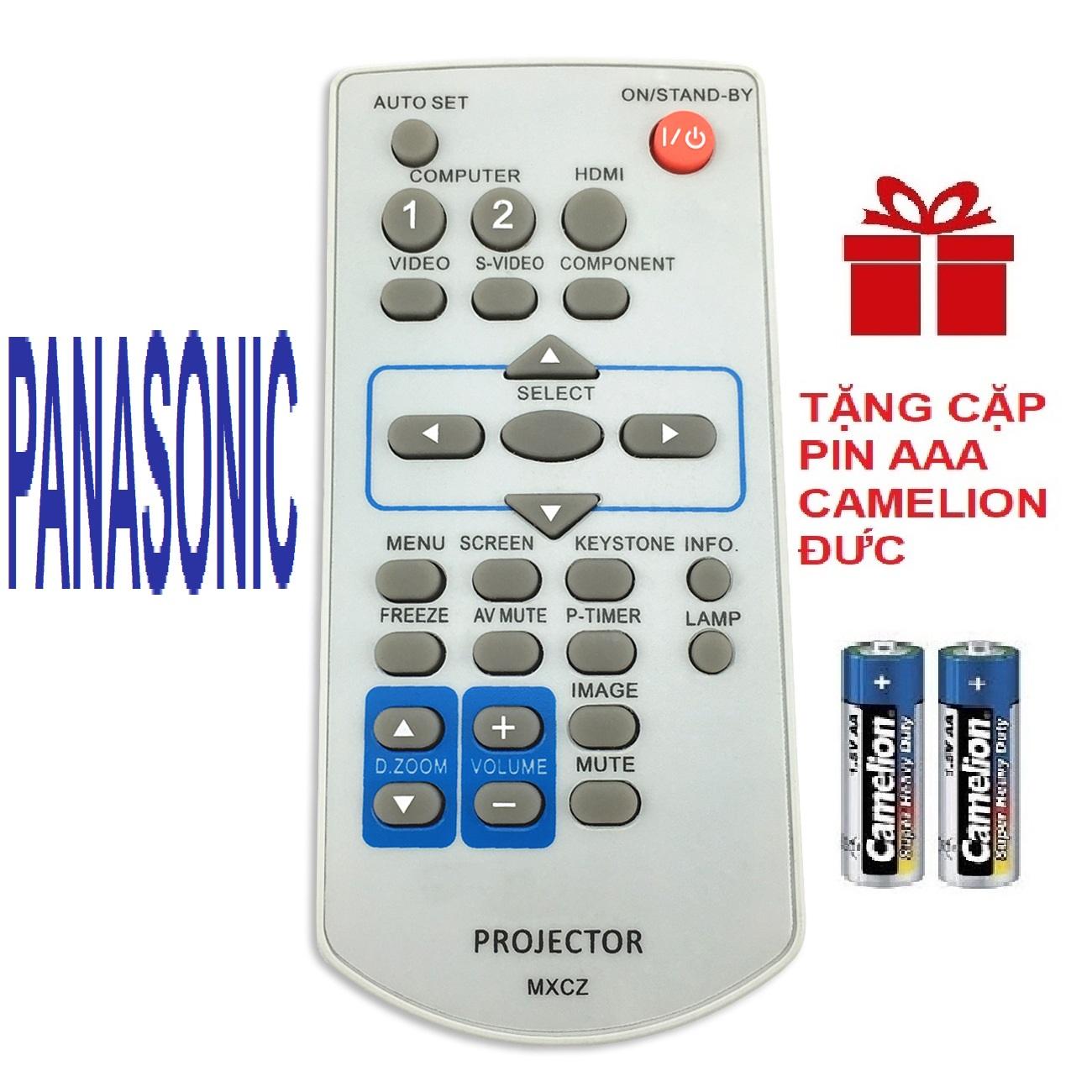 Remote điều khiển máy chiếu PANASONIC mẫu 1 - Remote may chieu PANASONIC dieu khien may chieu PANASONIC
