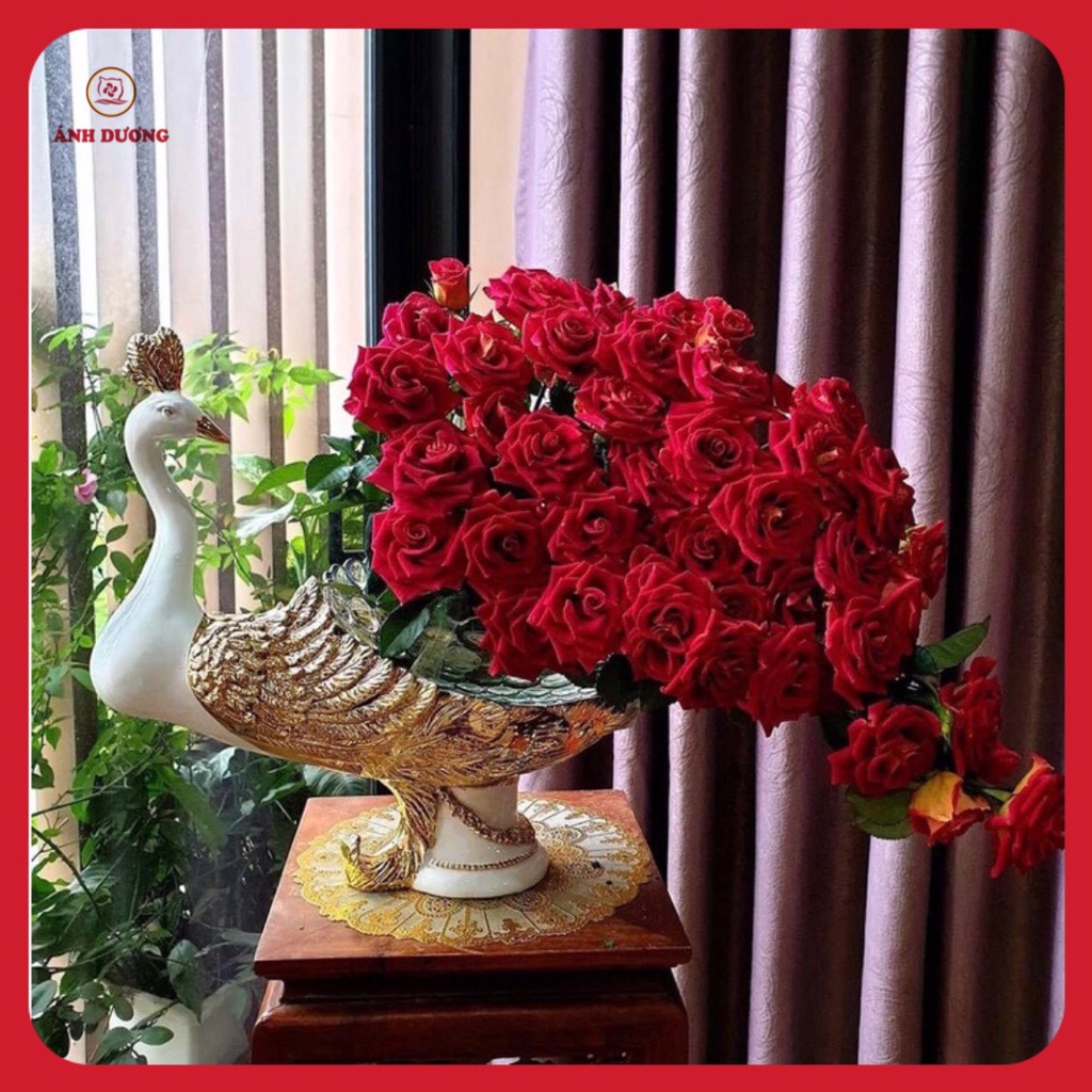 KHAY CHIM CÔNG CẮM HOA, ĐỰNG HOA QUẢ CÁO CẤP
