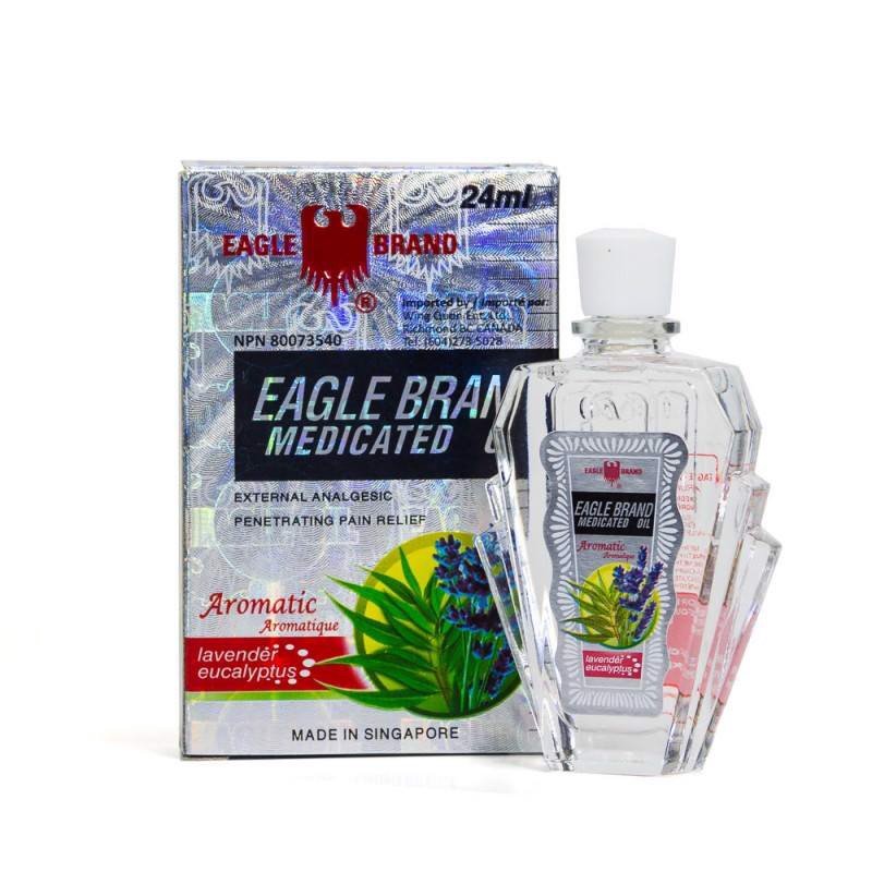 DẦU GIÓ NƯỚC TRẮNG CON Ó EAGLE BRAND SINGAPORE