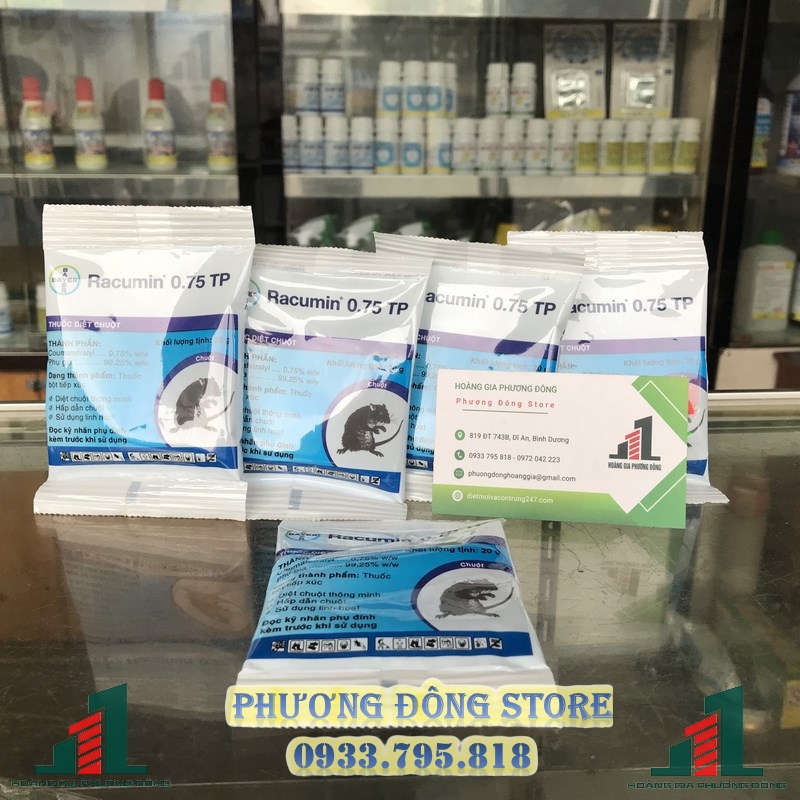 Thuốc diệt chuột dạng bột Racumin - 24g (sản xuất Thái Lan)