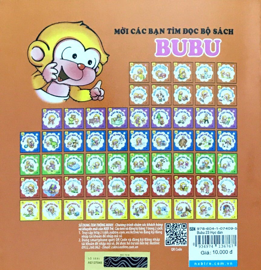 Fahasa - Bé Học Lễ Giáo - Bubu Tập 23: Học Đàn (Tái Bản)