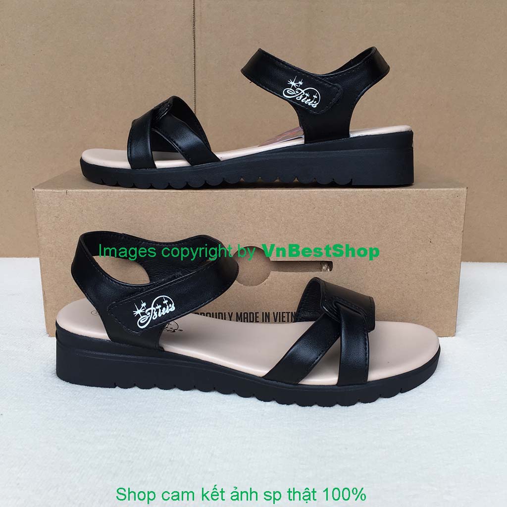 Dép Sandal Si - PU Nữ Biti's DTW011388DEN (Đen)