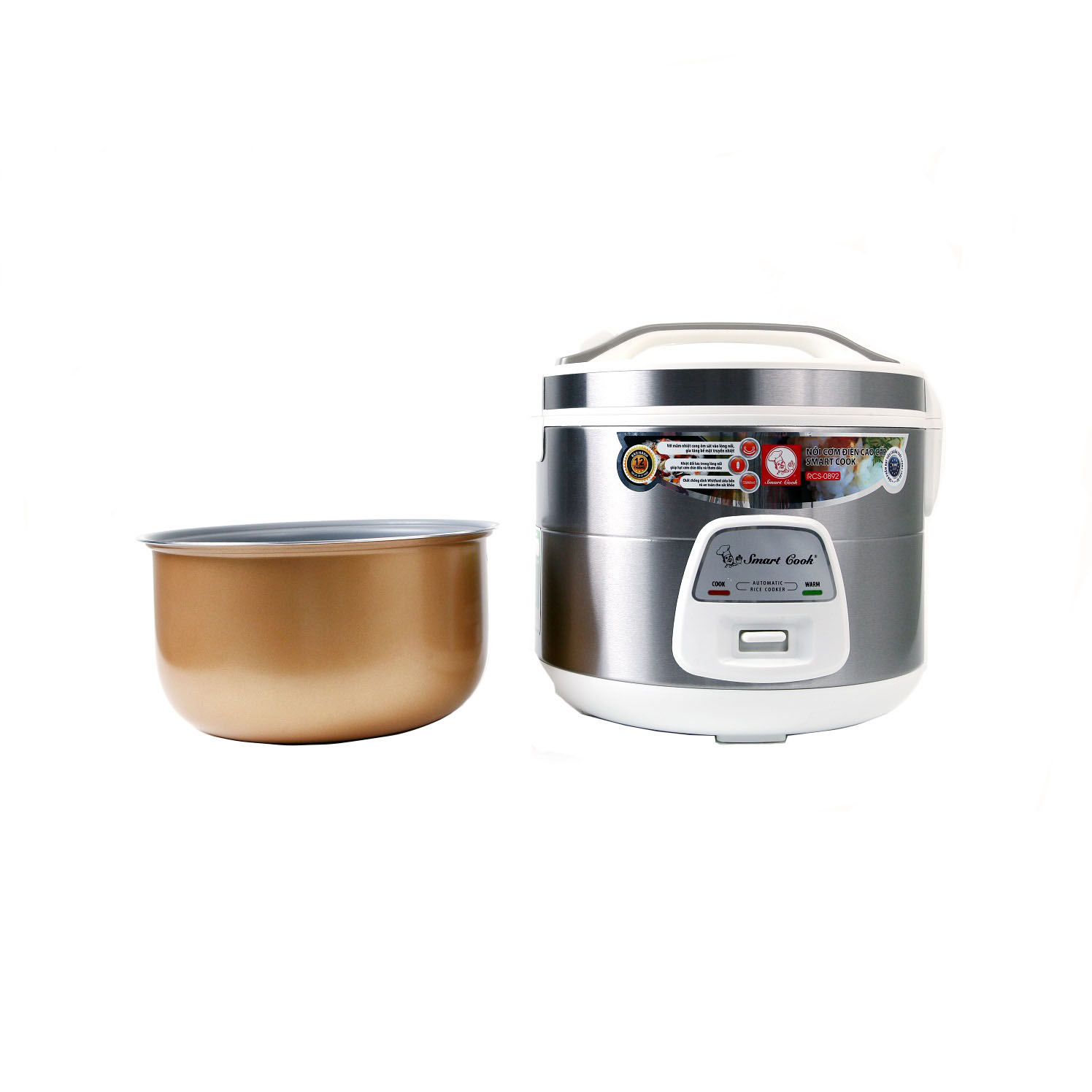 Nồi cơm Smartcook RCS-0892, 1.8L