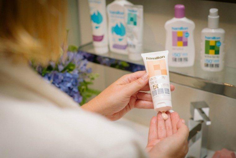 Kem chống nắng hamilton 75g