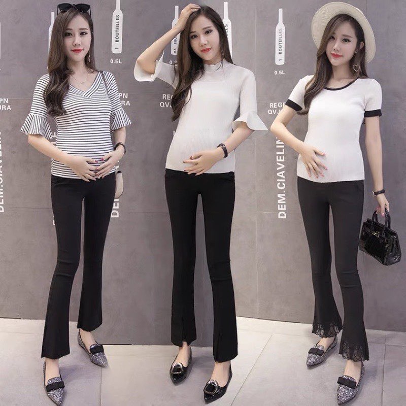 Quần Bầu Công Sở Ống Loe Chất Umi Mịn, Co Giãn 4 Chiều