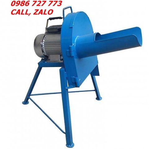 Máy băm cỏ tròn 0,75kw TK40, băm cỏ voi, rau bèo cho gia súc