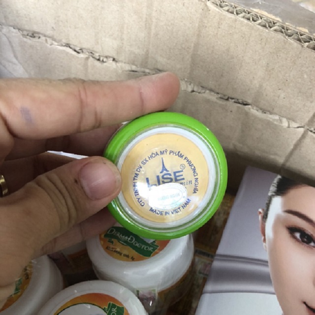 KEM dưỡng trắng da CÔ GÁI ẤN ĐỘ LISE