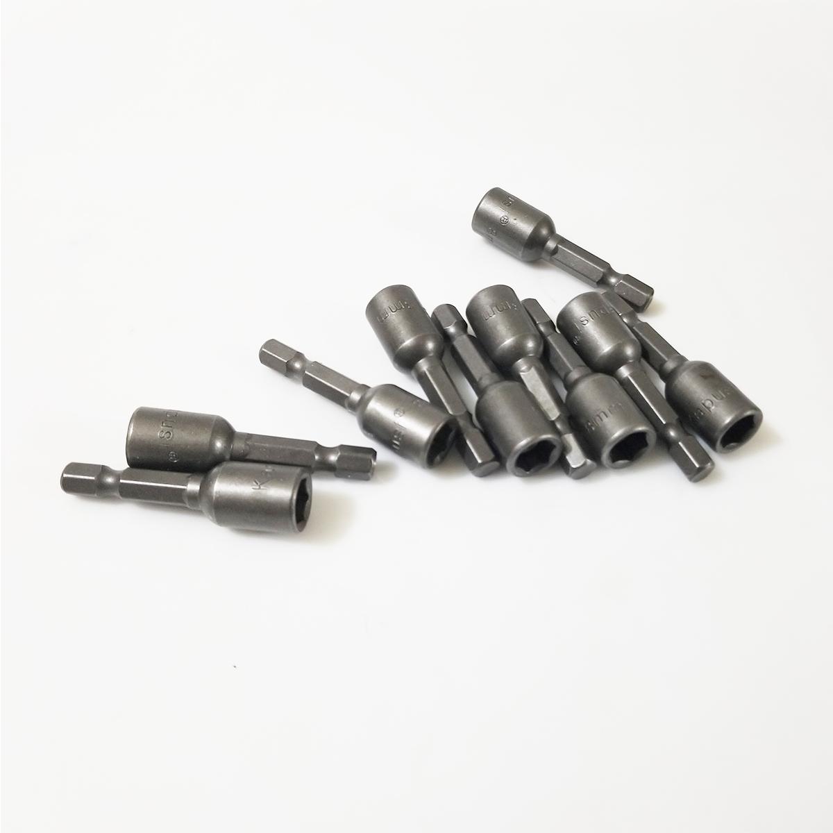 BỘ 10 Đầu bắn vít tôn 8mm Kapusi cao cấp