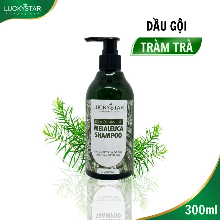 [MUA DẦU GỘI TẶNG TBC] Dầu Gội Tràm Trà 300ml - Lucky Star