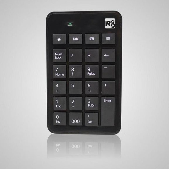 [HCM]BÀN PHÍM SỐ R8 1810 CỔNG USB