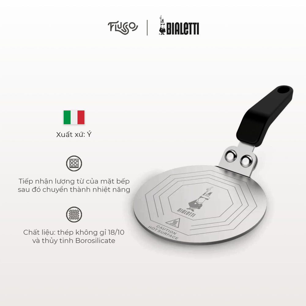 Đế Chuyển Nhiệt Bếp Từ Bialetti