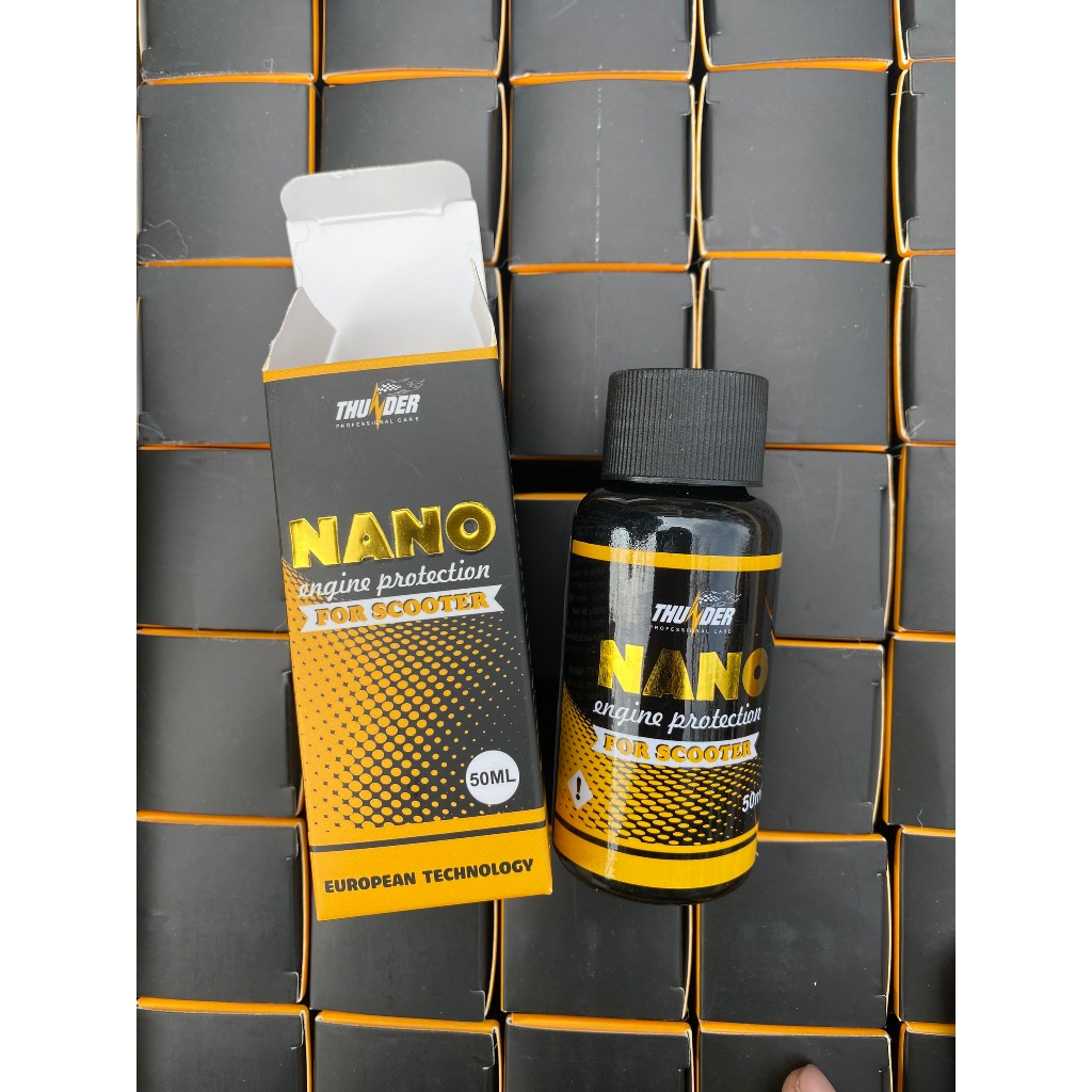 Combo 3 chai Thunder vệ sinh động cơ buồng đốt và na.no