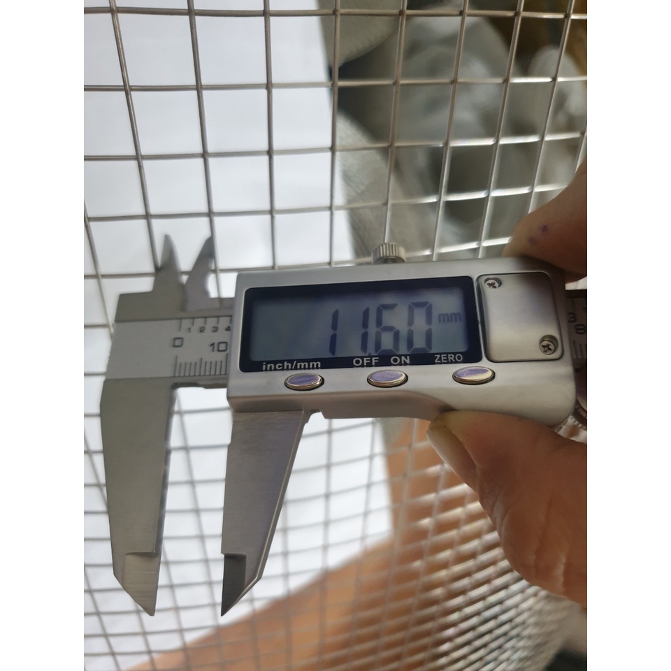 Lưới hàn inox 304 : ô 12mm - sợi 1mm (khổ 1m hoặc1,2m )