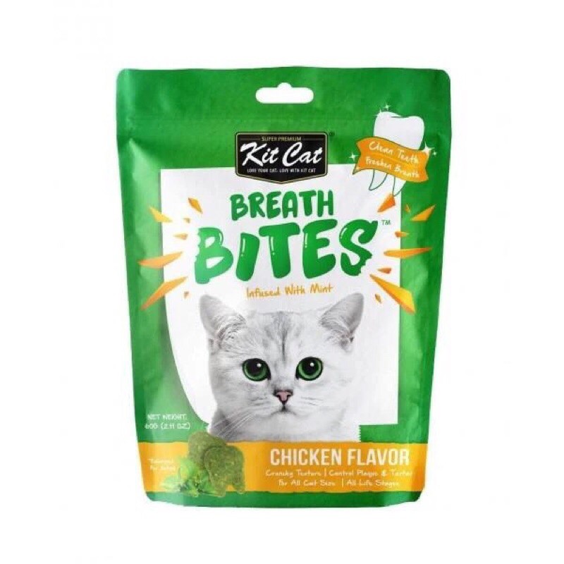 Snack Sạch Răng Cho Mèo Breath Bites