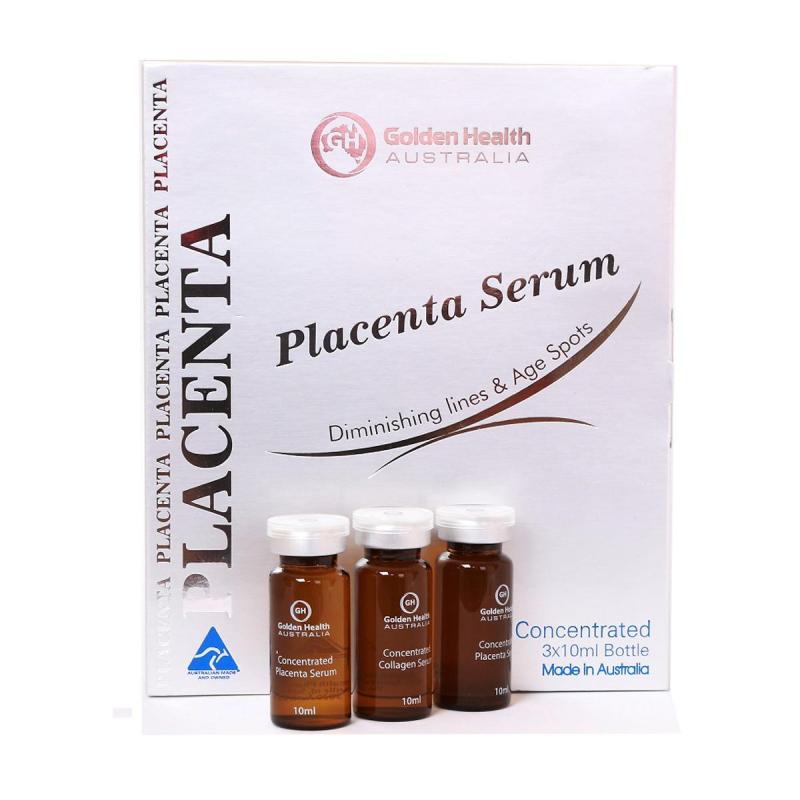 Serum Placenta Golden Health - Tinh chất tái tạo da, trị nám, trẻ hóa da - Pharmacy Bank nhập khẩu