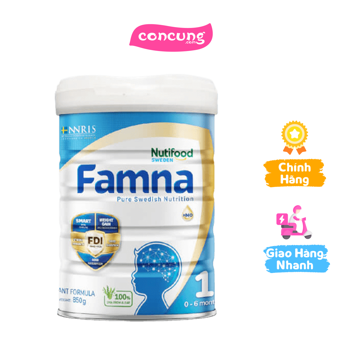 Sữa Famna step 1, 850G