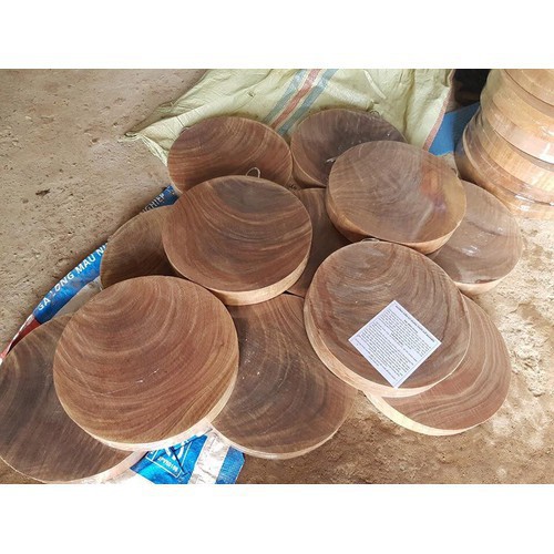Thớt Gỗ Nghiến Cao Cấp Phi 34 Dày 3.5-4.5Cm