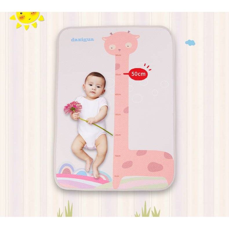 [HCM]Miếng Lót Chống Thấm 4D Cho Bé Sơ Sinh Kích Thước 50x70 Công Nghệ Thoáng Khí Mới Không Chọn Mẫu Tấm